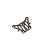 Kyosho Gunmetal Aluminium Front Upper Plate For 1/8 Inferno MP9 IF445