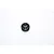 A single black hardened steel 26-tooth transmission gear for an RC vehicle, shown from a top-down perspective against a plain white background.