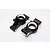 GPM Black Aluminium Rear Hub Carriers 2Pcs TXM022N-BK