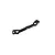 Kyosho Black Aluminium Steering Plate For Inferno Neo IF130BK
