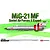 Academy 1/48 MIG-21MF/SM Soviet Forces & Export Scaled Plastic Model Kit 12311