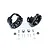 GPM Black Aluminium Pendulum Portal Axle Weights 2Pcs TRX4023-BK