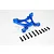 GPM Blue Aluminium Front Shock Tower SLA028-B