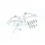 GPM Silver Aluminium Front Shock Tower SCX3028-S