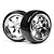 HPI 1.9" T-Drift Tyres on Chrome Rays 57S-Pro Rims - Wheels 2pcs 4739