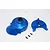 GPM Blue Aluminium Spur Gear Case WR038GC-B