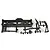 Axial Battery Tray & Servo Mount Set AX31590
