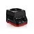 SkyRC BD250 Battery Discharger and Analyzer in black and red, featuring a top-mounted cooling fan, digital display, and control dial.