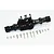 GPM Black Aluminium Rear Gearbox Housing w/o Cover for Traxxas TRX-4 TRX4013B-BK