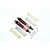 GPM Black Aluminium Traxxas Rustler 4x4 Rear Shocks 2Pcs w/ Optional Spring Rates RUS4102R-BK-OR
