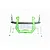 GPM Green Aluminium Front Shock Tower w/ Body Posts RUS028-G