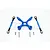 GPM Blue Aluminium Rear Tie Rods w/ Stabiliser Pcs GT049R-B