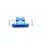 GPM Blue Aluminium Roll Bar Retainer MAO040RB-B