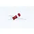 GPM Red Aluminium Rear Chassis Brace Collar 2Pcs MAM016R/C-R