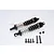 GPM Black Aluminium 95mm Rear Adjustable Shocks 2Pcs TT2B095R-BK-S-BEBK