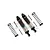GPM Black Aluminium 90mm Adjustable Shocks 2Pcs TRX4090-BK-S-BEBK