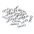 HPI 1mm Silver Body Pins 20Pcs 6122