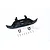 GPM Black Aluminium Servo Forward Front Bumper w/ D-Rings TRX6330F-BK