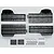 Killerbody adjustable chassis stand components including four black plastic side panels, screws, nuts, and washers on a white background.