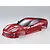 Killerbody 1/10 scale Corvette GT2 RC car body shell in metallic iron oxide red finish, shown from a front three-quarter angle.