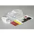 Killerbody 1/10 scale RC monster truck modified hood and front bumper set including clear plastic parts, chrome trim, adhesive strips, and decal sheet.
