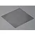 A square sheet of black stainless steel mesh with a fine hexagonal pattern, shown against a plain grey background.