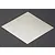 A square sheet of silver-coloured stainless steel mesh with a diamond pattern, set against a dark grey background.