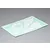 A rectangular sheet of white decals with abstract camouflage-like patterns on a light green backing paper, set against a plain grey background.