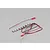 Killerbody Chassis Light w/ SMD LED Unit Set (18 Red LEDS) 48471