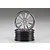 Killerbody 1.9" Silver Aluminium T-Drift Rims 2Pcs 48491SIL