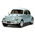 Tamiya M-06 Volkswagen Beetle Type 1 RC Car Electric 2WD 1/10 Scale Kit (No ESC) 58572