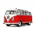 Tamiya M-06 Volkswagen Type 2 T1 RC Van Electric 2WD 1/10 Scale Kit (No ESC) 58668A