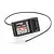 Surpass Hobby CH6FG 6-channel RC receiver with built-in gyroscope, featuring a black plastic case, antenna wire, and numbered pin headers.