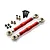 Rovan Red Aluminium Baja Gen2 Symmetrical Steering Linkage 2Pcs 853011