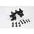 GPM Black Aluminium Front Bumper Mount CRA332F-BK