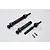 GPM Black Steel Front & Rear CVD Drive Shaft 2Pcs SERV245CV-BK