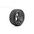 Jetko 3.3" Ex-Rockform Medium Soft Belted Tyres On Black Claw Rims - Glued Wheels 2Pcs JKO1503CBMSGB