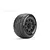 A single Jetko 1/8 scale MT Ex-Super Sonic tyre mounted on a black multi-spoke Claw rim against a white background.