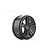 A single black 1/8 scale RC buggy wheel rim by Jetko, shown from a three-quarter angle against a white background.