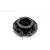 A black Jetko 24mm wheel connector for Traxxas X-Maxx RC cars, shown from a top-down angle against a white background.