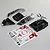 Losi 1/10 Fox Racing Body Set For Tenacity DB Pro Painted Body Set w/ Decals & Accessories LOS230071