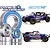 Plaig RC bearing kit for Maverick Strada V2, featuring various metal ball bearings with blue seals alongside images of the blue Maverick Strada DT RC car.