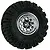 RPM 2.2" Revolver Chrome Narrow Wheelbase Crawler Rims 2Pcs 82223