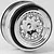 RPM 2.2" Revolver Chrome Short Course Rims 2Pcs 82333