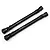 Yeah Racing HD Steel Front & Rear Centre Driveshafts 2Pcs - Black AXSC-088