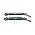 GPM Black Hardened Steel & Aluminium Front Universal CVD Drive Shafts 2Pcs SXO1280FH-BK