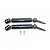 GPM Black Hardened Steel & Aluminium Rear Universal CVD Drive Shafts 2Pcs SXO1277RH-BK