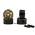 Yeah Racing 1/24 Axial SCX24 Aluminium CNC 5 Spoke Beadlock Rim 4pcs WL-0143GM
