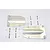 GPM Silver Aluminium Centre Skid Plates 2Pcs TXM332-S