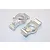 GPM Silver Aluminium Rear Hub Carriers 2Pcs TXM022N-S